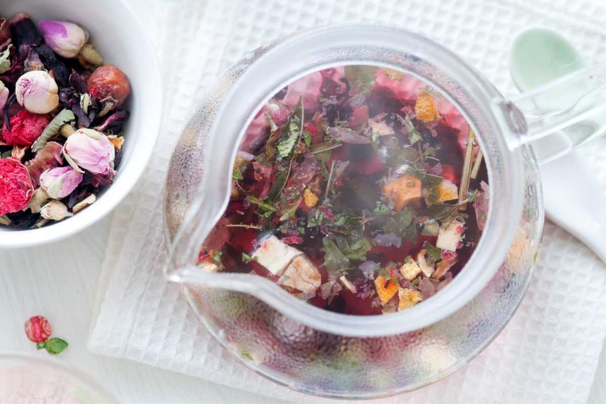 Чай из розовых лепестков